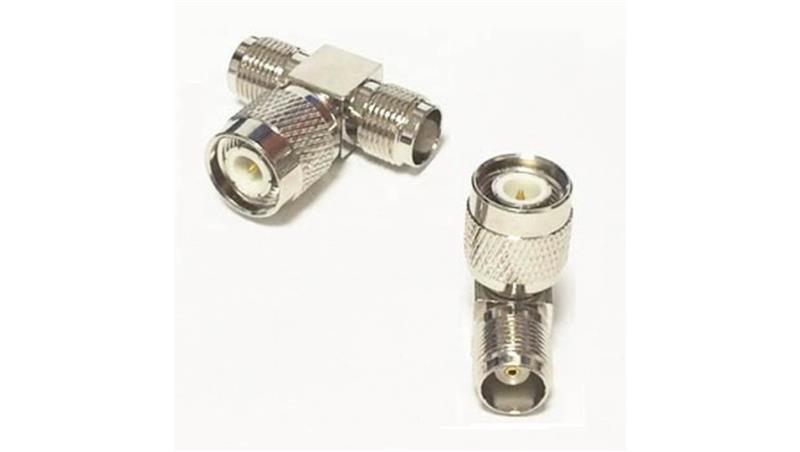 Redukcja wt.TNC/2x gn.TNC trójnik TNC wtyk TNC/2*gniazdo TNC ET-73-1384