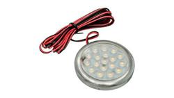 IDET Oprawa meblowa LED 1,5W 12V DC okrągła neutralna biała podszafkowa-60171