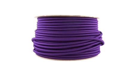 Kabel 2 żyłowy fioletowy 2x0,75mm2 - 1m w oplocie-52125