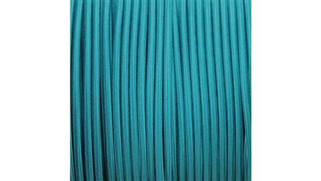 Kabel 2 żyłowy niebieski 2x0,75mm2 - 1m w oplocie-52126