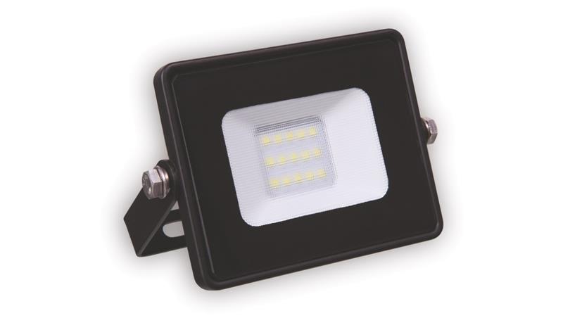 Naświetlacz PLATI 10W 1000lm 6000K IP65 czarny LFL101-52496