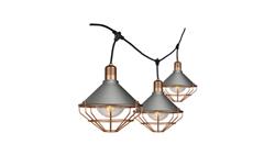 Girlanda Ogrodowa Różowe Złoto 6x E27 3m IP65 8975-51484