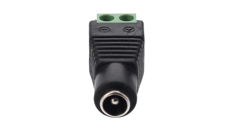 Gniazdo DC 5.5x2.1 ze złączem skrętnym-55215 Gniazdo DC 5.5x2.1 ze złączem skrętnym-55215