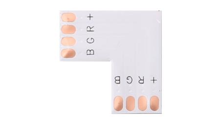 Złączka do taśmy led rgb 10mm PCB L-55489