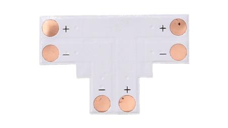 Złączka do taśmy led mono 10mm PCB T-55509