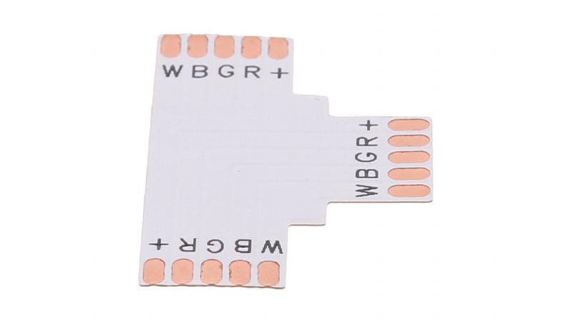Złączka do taśmy led rgbw 10mm PCB T-55551