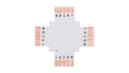 Złączka do taśmy led rgbw 12mm PCB X-55505