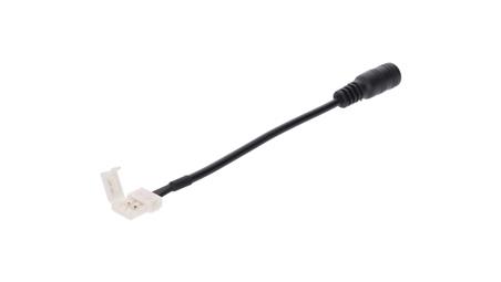 Złączka do taśmy led mono 10mm z gniazdem DC 5.5/2.1-55550