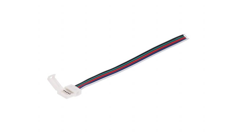 Złączka do taśmy led rgbw 10mm taśma-przewód-55149