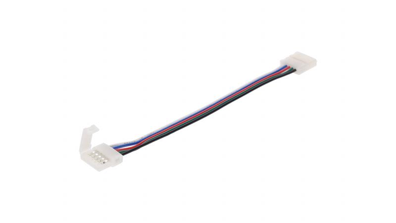 Złączka do taśmy led rgbw 12mm taśma-przewód-taśma-55216
