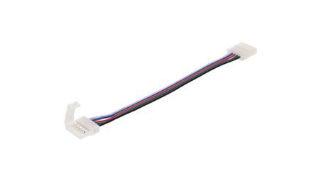 Złączka do taśmy led rgbw 12mm taśma-przewód-taśma-55216