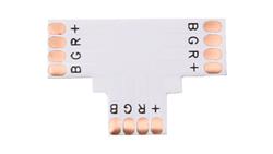 Złączka do taśmy led rgb 10mm PCB T-55501