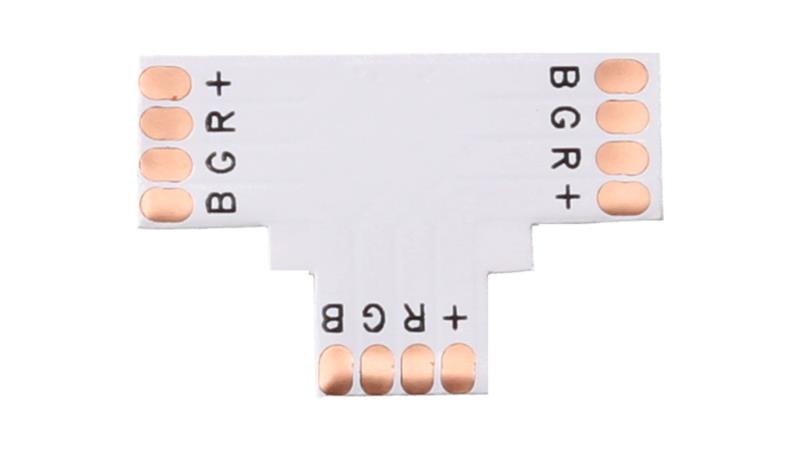Złączka do taśmy led rgb 10mm PCB T-55501