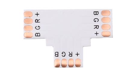 Złączka do taśmy led rgb 10mm PCB T-55501