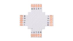 Złączka do taśmy led rgbw 10mm PCB X-55533