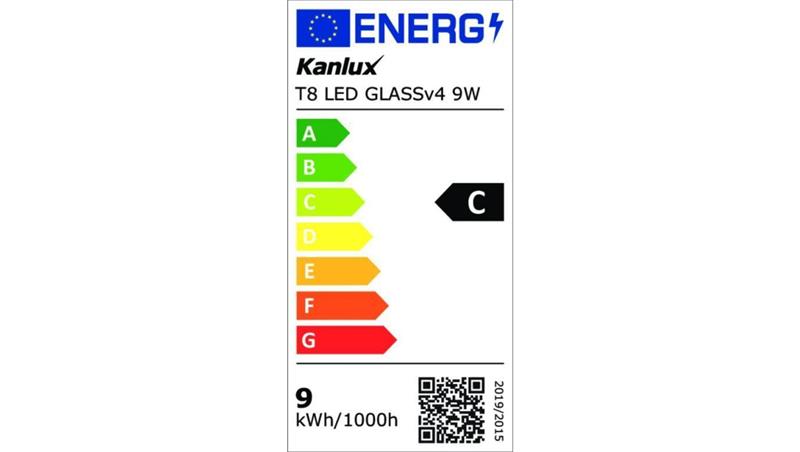 Świetlówka LED T8 G13 602mm GLASSv4 9W-NW 1440lm 4000K barwa neutralna 3 lata Gwar. 33210-46391