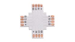 Złączka do taśmy led rgb 10mm PCB X-55531