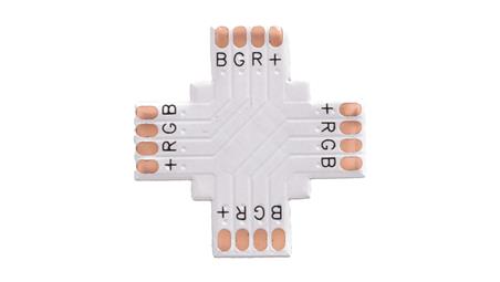 Złączka do taśmy led rgb 10mm PCB X-55531