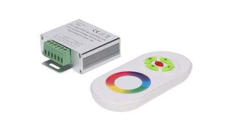 Sterownik LED RGB 3x6A touch RF biały 12-24V Prescot-51234
