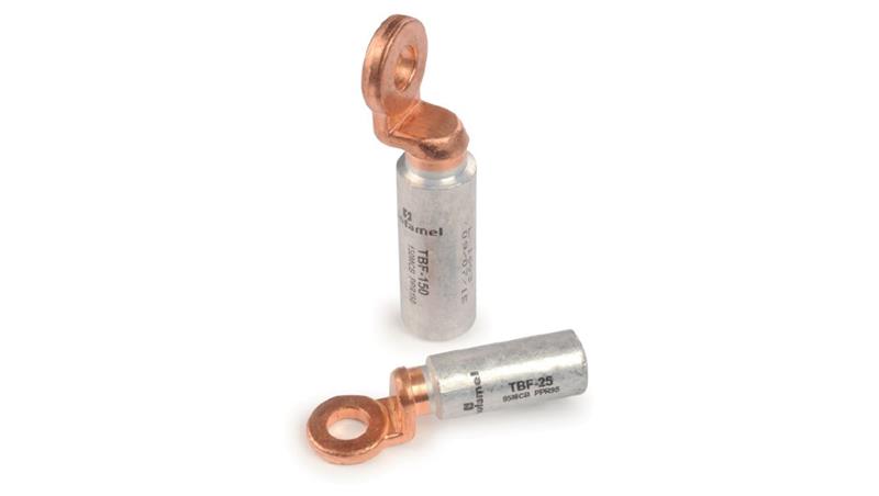Końcówka kablowa oczkowa CU/AL 150mm2 / Końcówka Bimetal / 110170 AL-CU TBF-150-76247