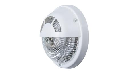 Oprawa EMOTION, E27 z czujnikiem ruchu HF, 60W, biała-polipropylen, klosz przeźroczysty-poliwęglan, IP44, IK10, A2250-P-HF-53361