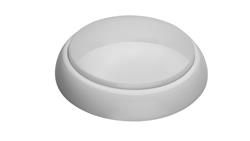 Oprawa KAJKO XL, LED, 12W, 4000K, 1200lm, biała-polipropylen, klosz matowy-poliwęglan, IP44, IK10 A2905-MP-53360