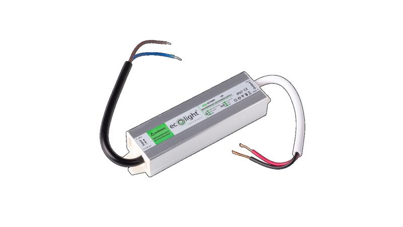 Zasilacz LED hermetyczny IP67 15W 12V 1,25A 120 x 30 x 20 mm EC79607-50567