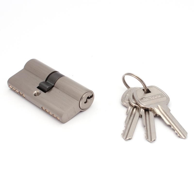 Wkładka A2 GXL30/40mm nikiel satyna, klucz EURO