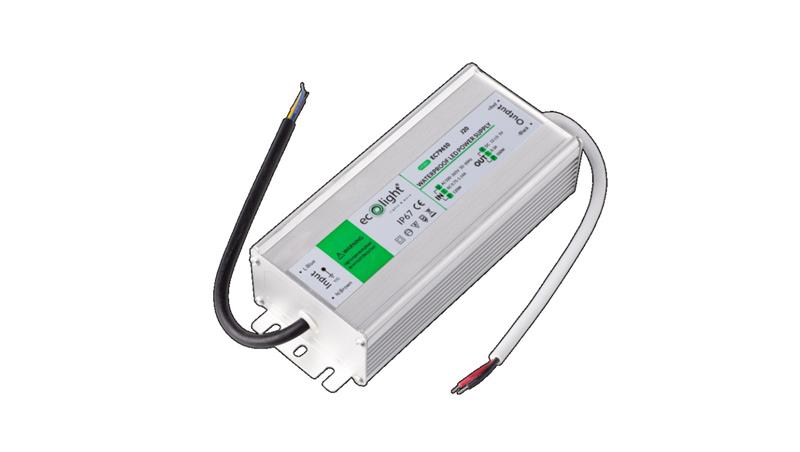 Zasilacz LED hermetyczny IP67 100W 12V 8,33A 164 x 65 x 40 mm EC79610-50708 Zasilacz LED hermetyczny IP67 100W 12V 8,33A 164 x 65 x 40 mm EC79610-50708