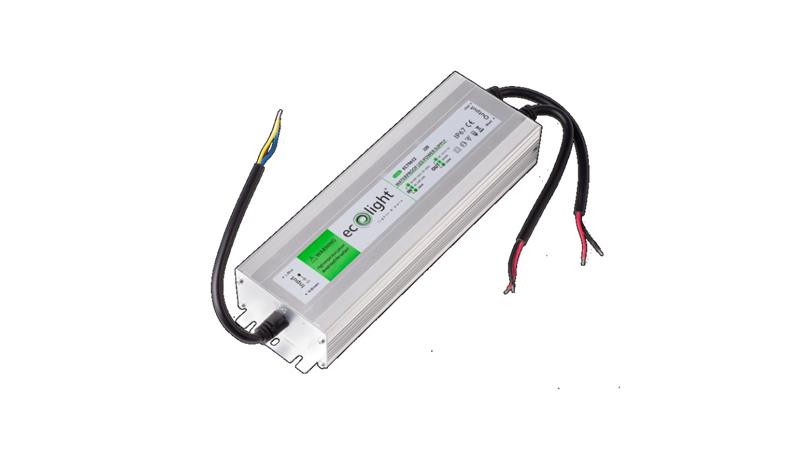 Zasilacz LED hermetyczny IP67 250W 12V 20,83A 245 x 76 x 40 mm EC79612-50568