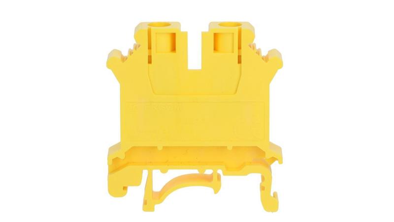 Złączka szynowa 1-torowa ZJU2-6/YL 35mm2 żółta R34RR-07010000415-65030