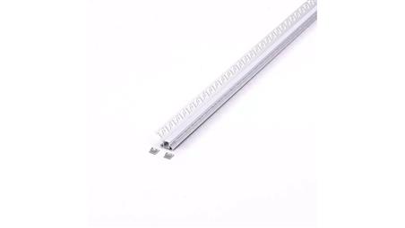 Profil wpuszczany aluminiowy Mleczny do taśm LED (ze skrzydełkami do zagipsowania) 2000mm 3362-55557