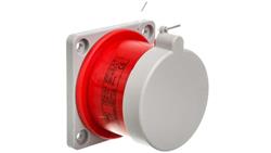 Wtyczka tablicowa prosta 32A 3P+N+Z 400V czerwona IP44 WTP 32 5 z uszczelką 922037-29251
