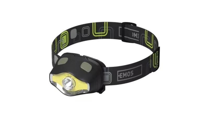 Latarka czołowa LED COB 3W + LED 3W 220 lm 100m 3× AAA P3536-45731 Latarka czołowa LED COB 3W + LED 3W 220 lm 100m 3× AAA P3536-45731