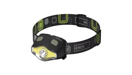 Latarka czołowa LED COB 3W + LED 3W 220 lm 100m 3× AAA P3536-45731