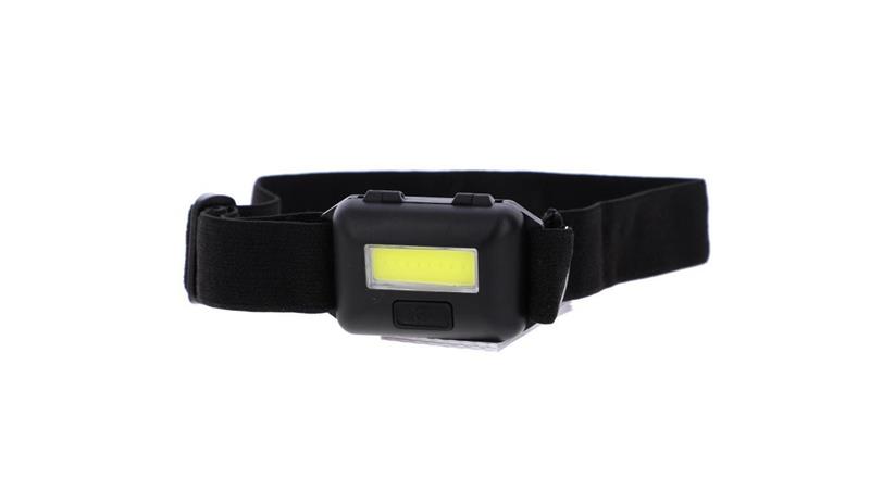 Latarka czołowa LED COB 1W 110 lm 15m 3× AAA P3538 /12szt./-45740