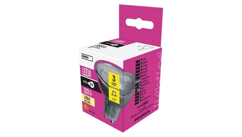 Żarówka LED Classic MR16 42W GU10 ciepła biel ZQ8333-46976