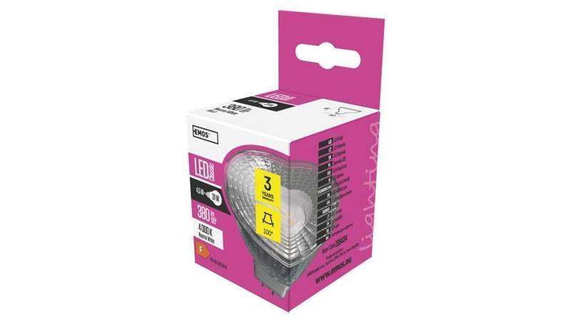 Żarówka LED Classic MR16 45W GU53 neutralna biel ZQ8434-48843