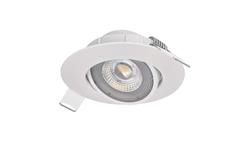 Oczko LED Exclusive 5W ciepła biel biały ZD3121-63122