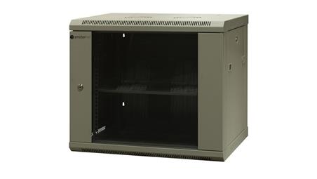 Szafa RACK wisząca niedzielona 19 cali 9U gł.450mm, niezmontowana, RAL 7035-72427