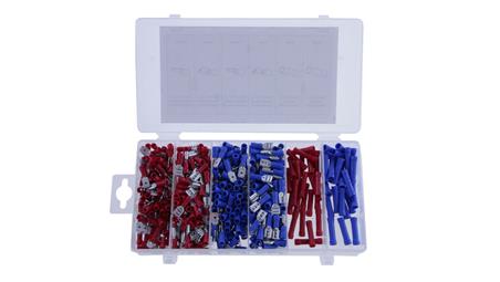Konektory izolowane / konektor męski / konektor żeński / Złączka izolowana / Zestaw konektorów izolowanych / BOX-10 / 450 sztuk-