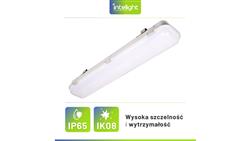 Oprawa hermetyczna awaryjna WARS LED PANEL 2x150 63W/2W 5800lm/230lm 4000K SA 2H MT INLWLP 93124-57097
