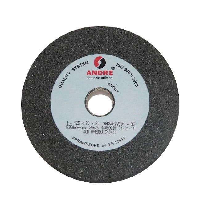 Ściernica cer.1-125x16x20 98C60KV widia ANDRE Ściernica cer.1-125x16x20 98C60KV widia ANDRE