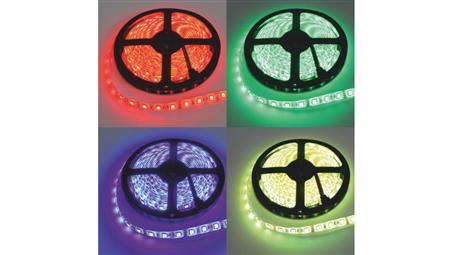 Taśma LED 5050 60 diod/m 72W 14,4W/m 12V IP20 RGB /5m/-58506