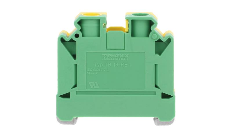 Złączka szynowa przewodu ochronnego 16mm2 zielono-żółta TB 16-PE I Essential 3059896-65728