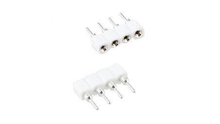 Złączka do taśmy led rgb 4-pin żeńska grzebyk 1szt-55560