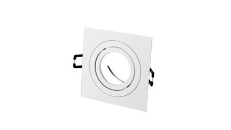 LED line Oprawka sufitowa oczko kwadratowa ruchoma SLIM biały mat AKROS 5 lat gwar.-51118