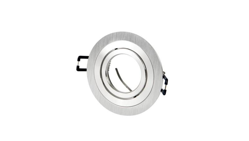 LED line Oprawka sufitowa oczko okrągła ruchoma SLIM srebro szcz OROSA 5 lat gwar.-51113