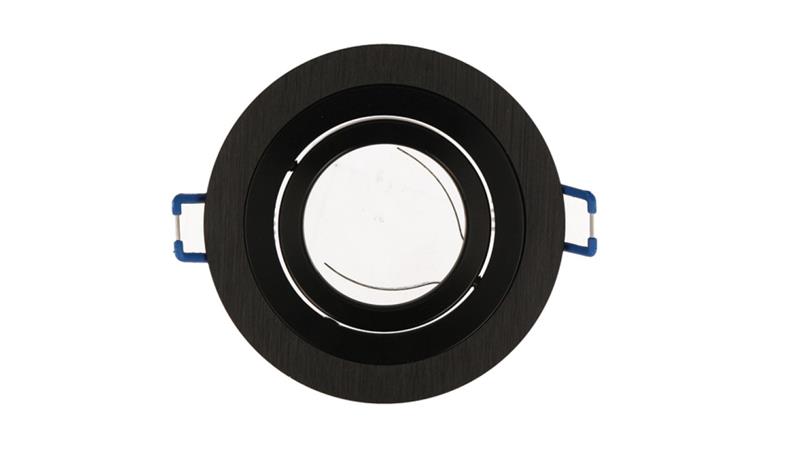LED line Oprawka sufitowa oczko okrągła ruchoma SLIM czarna szcz OROSA 5 lat gwar.-51114