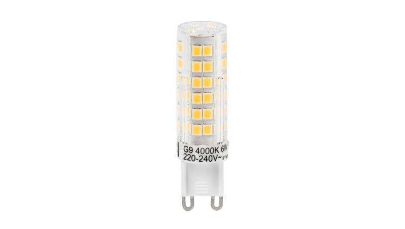 Żarówka LED line G9 6W 4000K 550lm barwa neutralna 220-240V 3 lata gwar.-47696 Żarówka LED line G9 6W 4000K 550lm barwa neutralna 220-240V 3 lata gwar.-47696